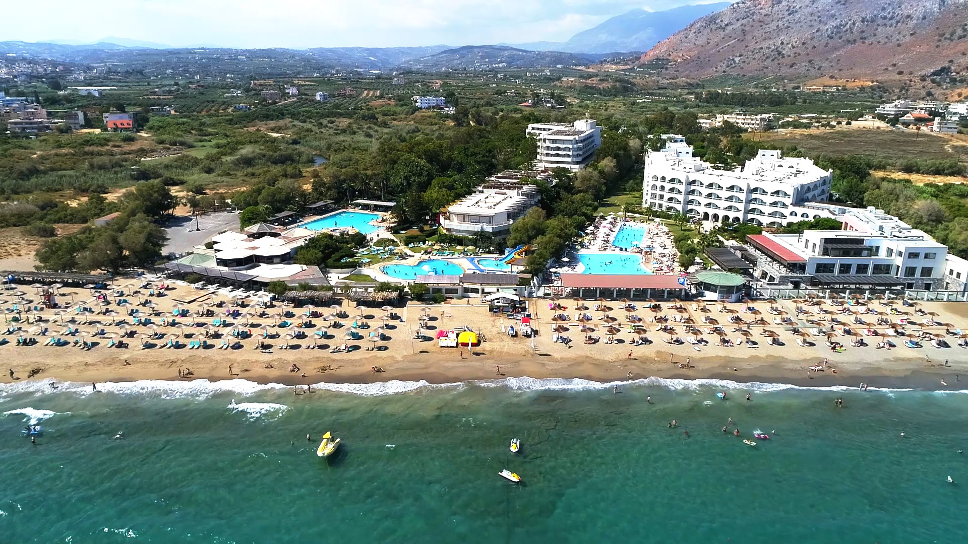 Virtual Tour - Crete - Ammoudara beach | Yougoculture